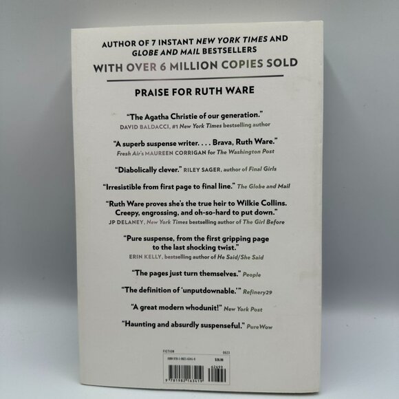Zero Days By Ruth Ware 2023 Paperback Thriller Mystery Simon & Schuster - Picture 2 of 3